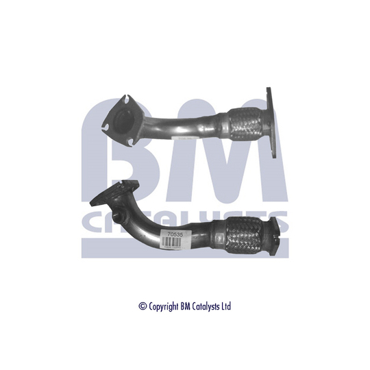 BM70535 - Exhaust pipe 