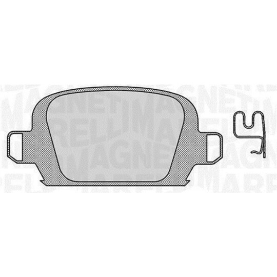 363916060552 - Brake Pad Set, disc brake 