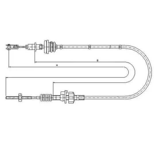 58014300 - Clutch Cable 
