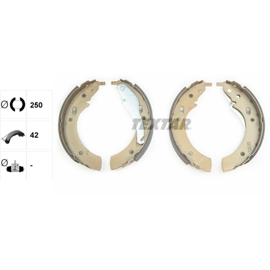 91006300 - Brake Shoe Set 