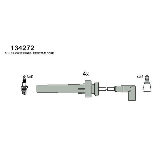 134272 - Ignition Cable Kit 