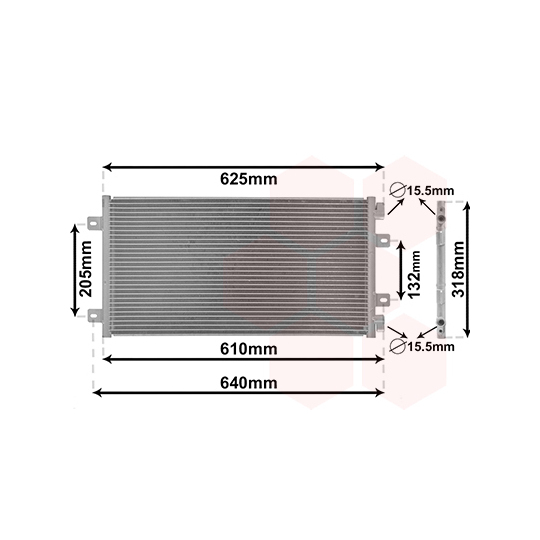 17005219 - Condenser, air conditioning 