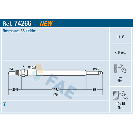 74266 - Glow Plug 