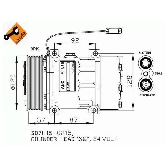 32752G - Compressor, air conditioning 