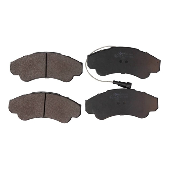 19-0668 - Brake Pad Set, disc brake 