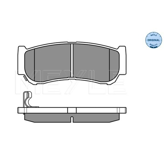 025 244 8816/W - Brake Pad Set, disc brake 