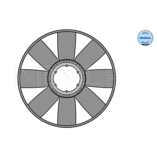 12-34 232 0006 - Fan Wheel, engine cooling 