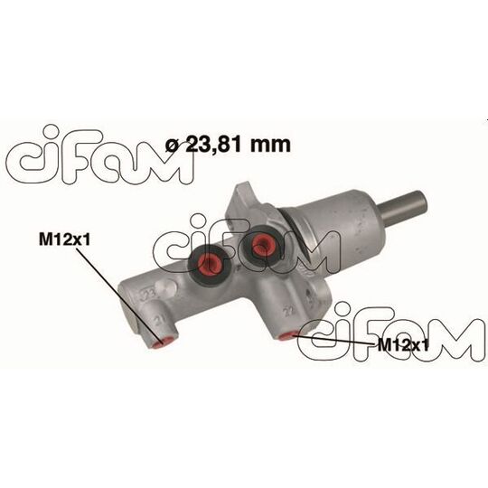 202-617 - Brake Master Cylinder 