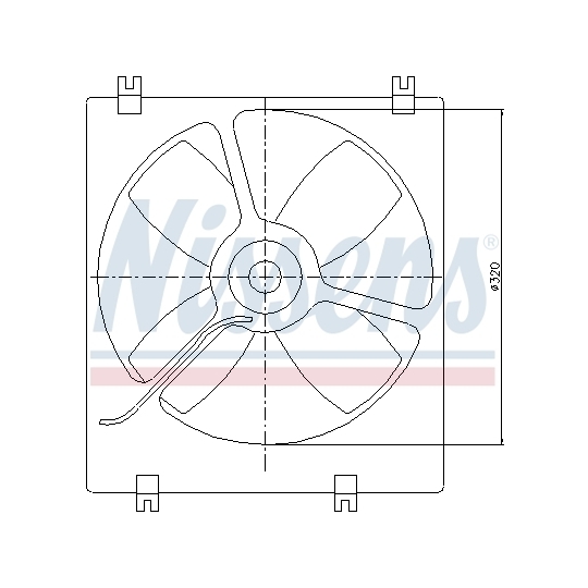 85070 - Fan, radiator 