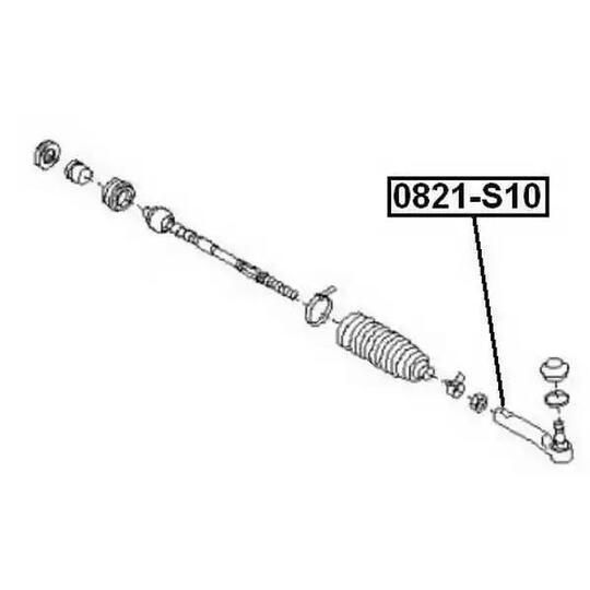 0821-S10 - Tie rod end 