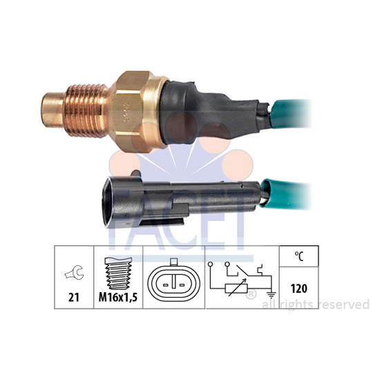 7.3546 - Sensor, kylmedietemperatur 