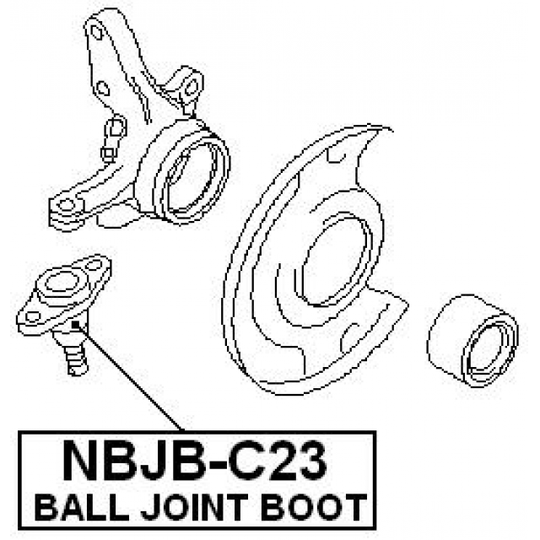 NBJB-C23 - Remondikomplekt, kande / juhtliigend 