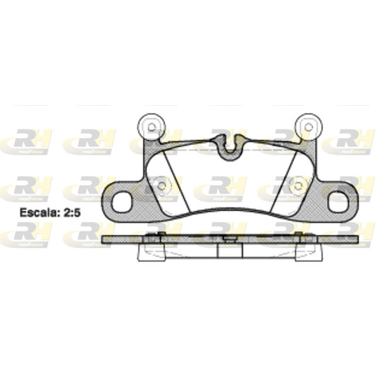 21379.10 - Brake Pad Set, disc brake 