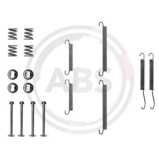 0713Q - Accessory Kit, parking brake shoes 