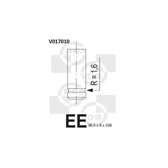 V017010 - Exhaust valve 