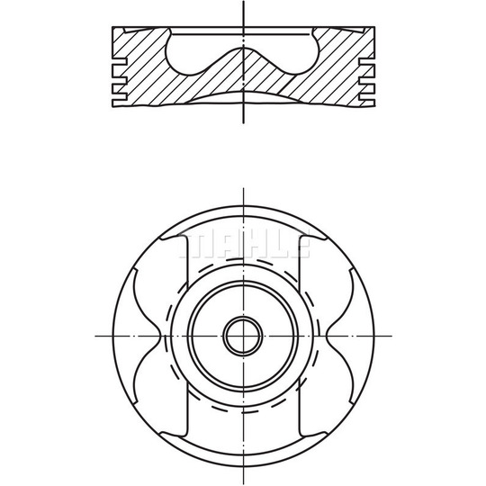 001 PI 00166 002 - Piston 