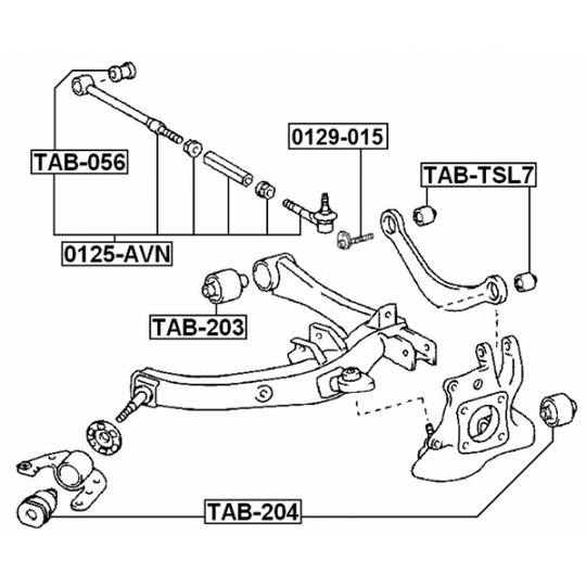 0129-015 - Camber Correction Screw 