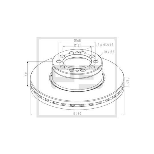 016.680-00A - Brake Disc 