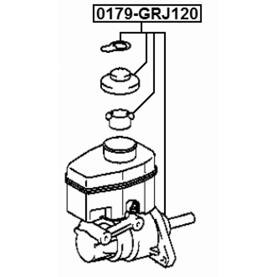 0179-GRJ120 - Peapiduri silinder 