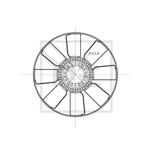 020.217-00A - Fan Wheel, engine cooling 