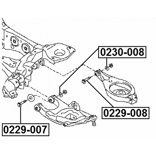 0229-007 - Camber Correction Screw 