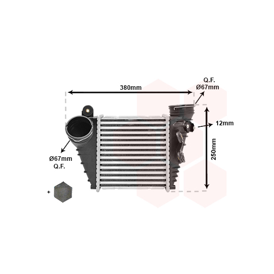 03004200 - Kompressoriõhu radiaator 