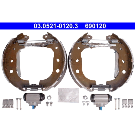 03.0521-0120.3 - Brake Shoe Set 