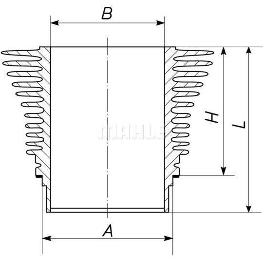 031 WR 04 00 - Cylinder Sleeve 