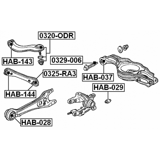 0320-ODR - Ball Joint 