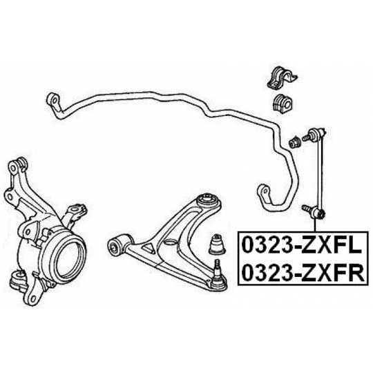 0323-ZXFL - Rod/Strut, stabiliser 