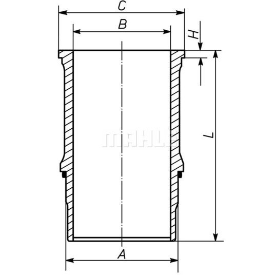 039 WN 12 01 - Cylinder Sleeve 