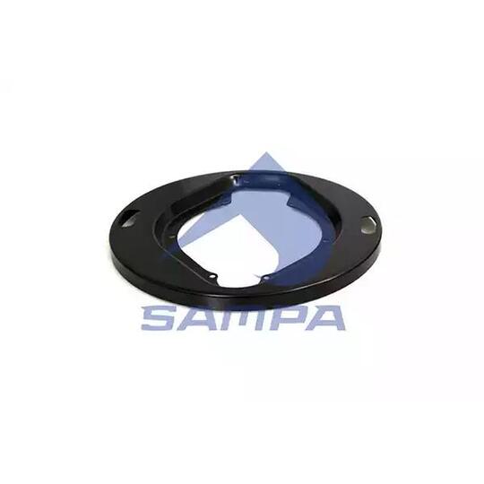 040.127 - Cover Plate, dust-cover wheel bearing 