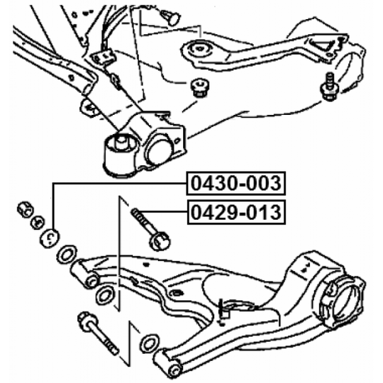 0430-003 - caster shim, sillatala 