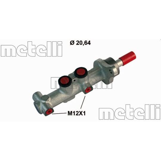 05-0863 - Brake Master Cylinder 