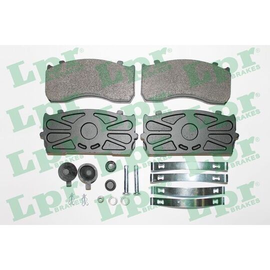 05P1169K - Brake Pad Set, disc brake 