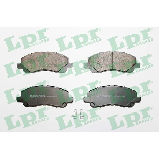 05P1347 - Brake Pad Set, disc brake 