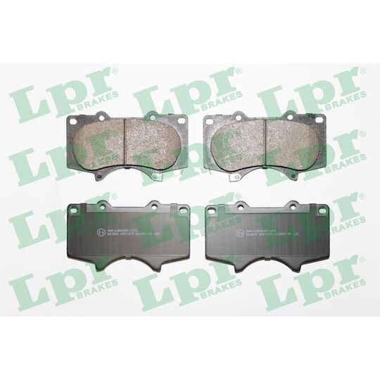 05P1379 - Brake Pad Set, disc brake 