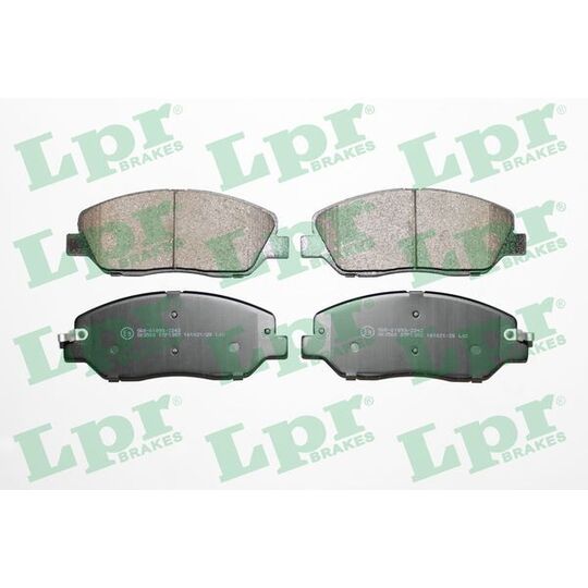 05P1382 - Brake Pad Set, disc brake 