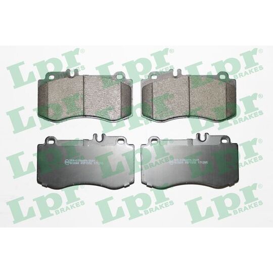 05P1592 - Brake Pad Set, disc brake 