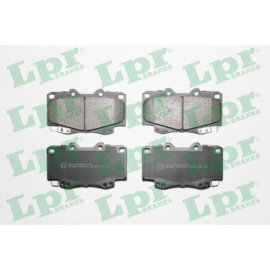 05P1610 - Brake Pad Set, disc brake 