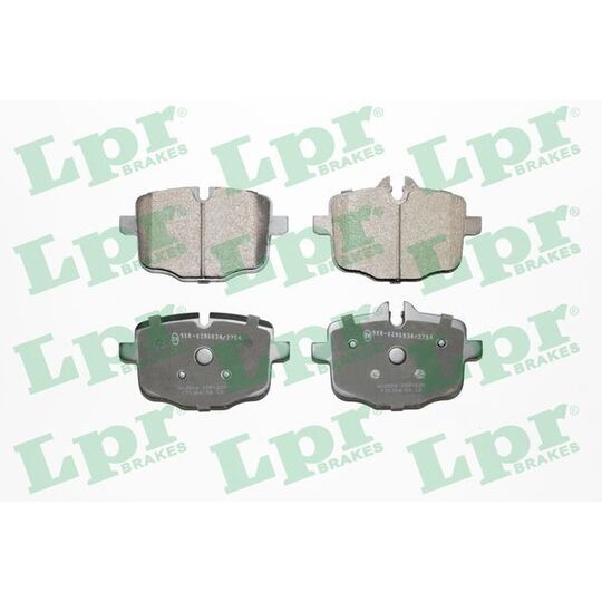05P1631 - Brake Pad Set, disc brake 