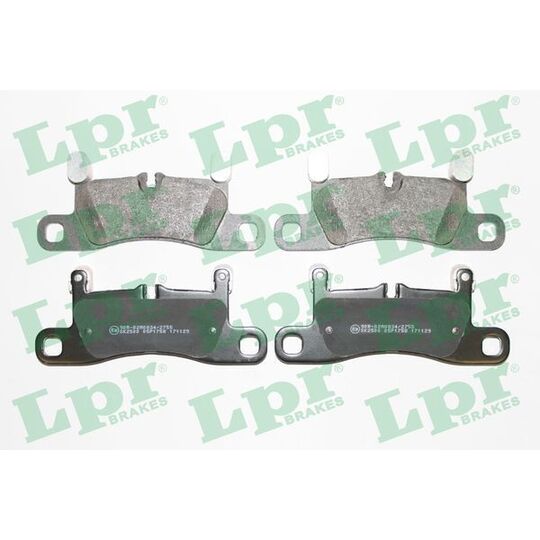 05P1758 - Brake Pad Set, disc brake 