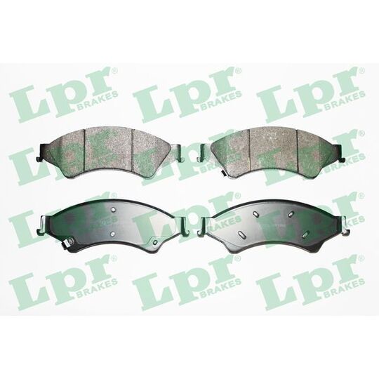 05P1768 - Brake Pad Set, disc brake 