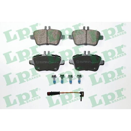 05P1782A - Brake Pad Set, disc brake 