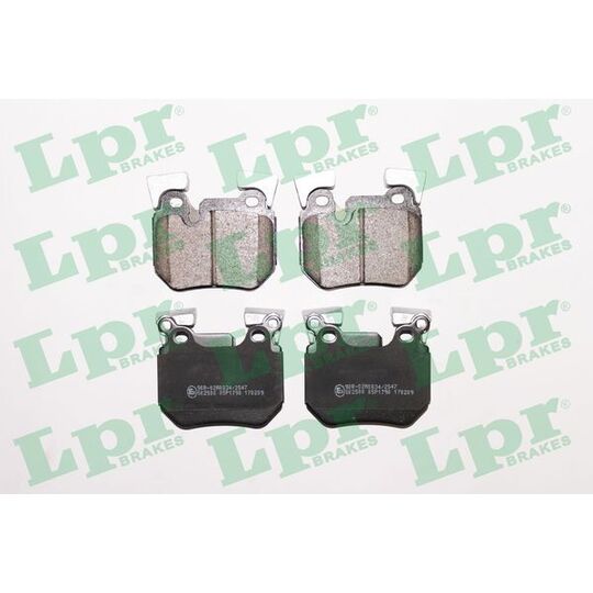 05P1790 - Brake Pad Set, disc brake 