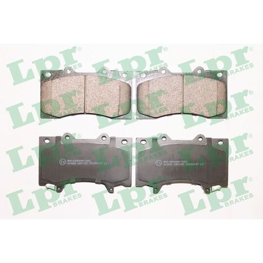 05P1797 - Brake Pad Set, disc brake 