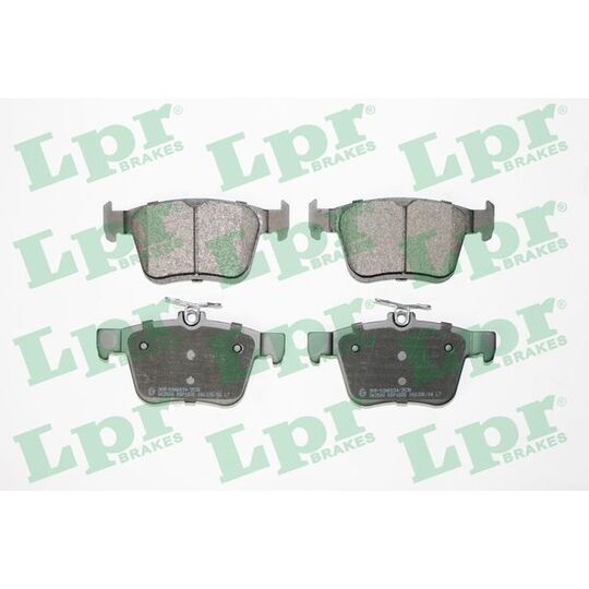 05P1835 - Brake Pad Set, disc brake 