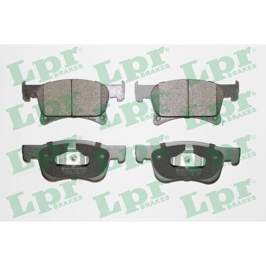 05P1958 - Brake Pad Set, disc brake 