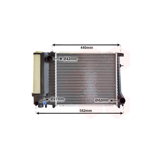 06002081 - Radiator, engine cooling 