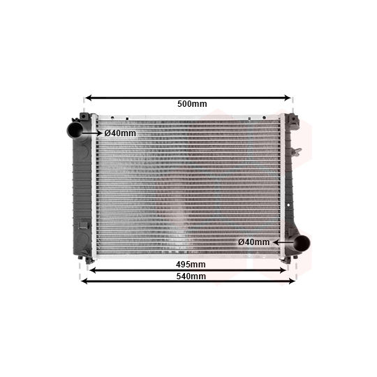 06002086 - Radiator, engine cooling 